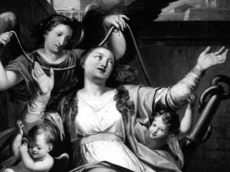 1786-Prospero Minghetti - Santa Filomena e angeli - Reggio Emilia